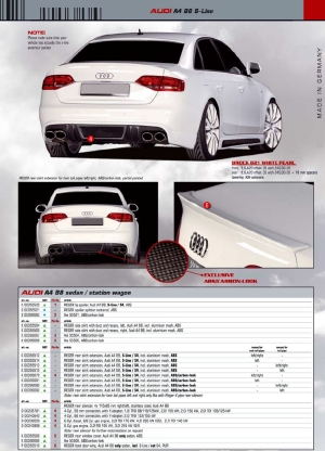 Audi - A4 B8 - Rei Body Kits S-LINE 3
