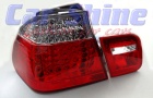 BMW - E46 - Update Red Clear LED Taillights Sedan 98-01