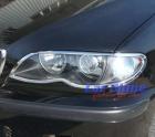 BMW - E46 Accessories - Chrome Headlight Frames 4DOOR 02-05