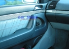 Mercedes - W140 - Carbon fibre Front Door Insert Titanium 1