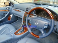 Mercedes - W209 - Pacific Blue Steering Wheel 1