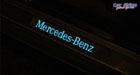 Mercedes - E Klasse W124 Accessories - LuminatinG Entrace Sills Night