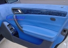 Mercedes - W203 - Custom Interior Blue Pattern 