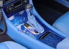 Mercedes - W203 - Custom Interior Blue Pattern 