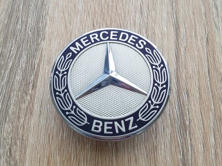 OEM FOR Mercedes-Benz Star Flat Hood Bonnet Logo Emblem Badge C300 C63 57mm